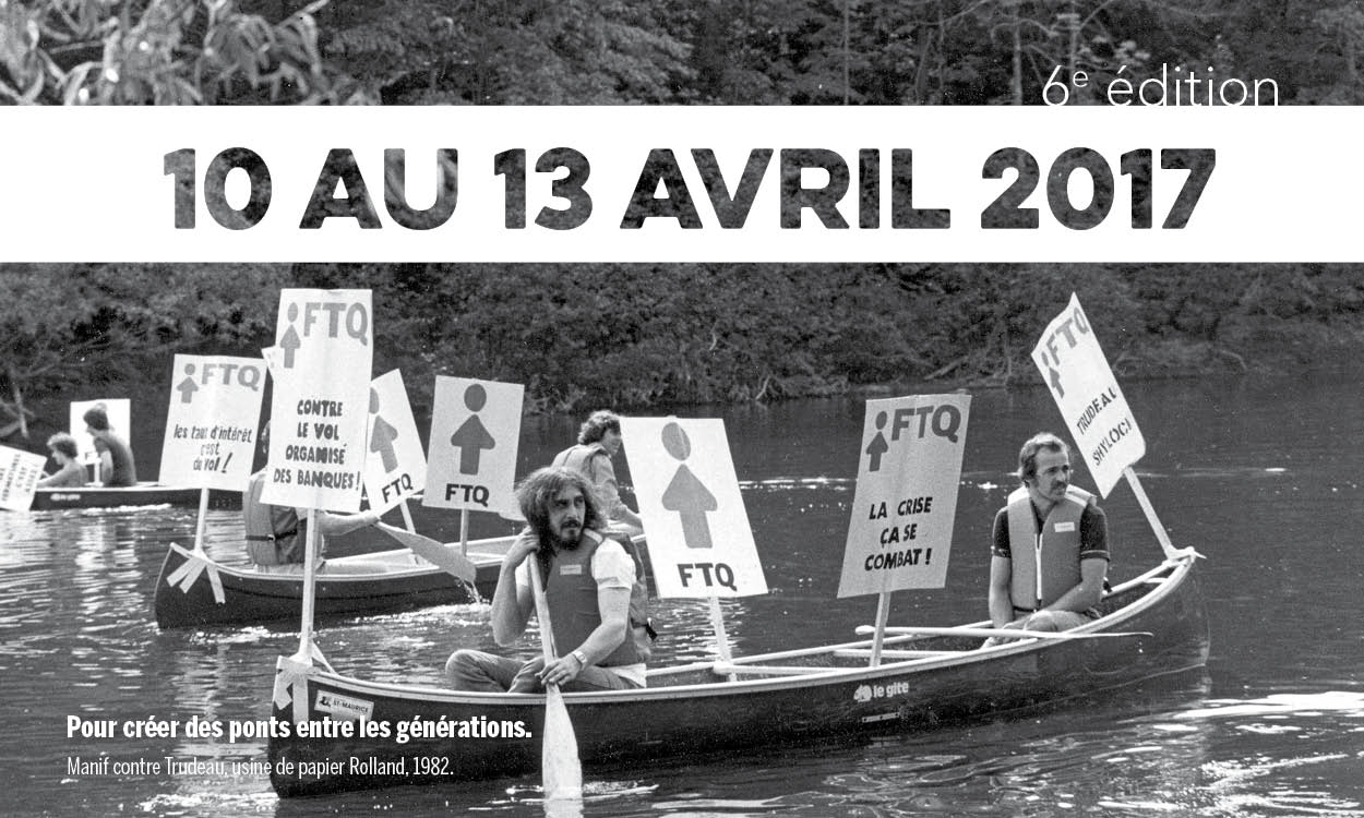 Visuel de la sixième Semaine de la relève syndicale|