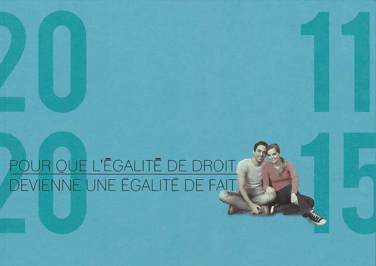 Plan d'action gouvernemental pour l'égalité entre les femmes et les hommes 2011-2015
